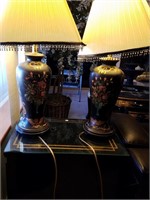 Pair Of Asiain Style Table Lamps