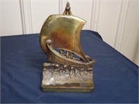 Bradley & Hubbard Viking Ship Doorstop Door Stop