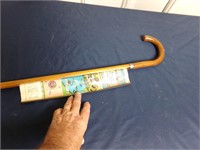 RARE 1939 World's Fair Cane w. retracting MAP