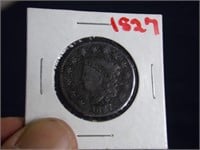 1827 Large Cent Nice shape full liberty
