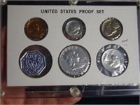 1962 US Proof Set w/ Silver coins