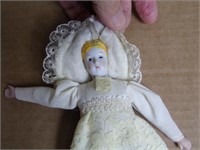 Antique China Head doll 82 Happyland Blond