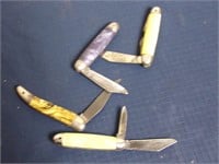 4 nice Hammer Brand Knives