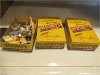 hershey adv. candy boxes
