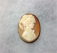 Cameo Broach - 100 years old