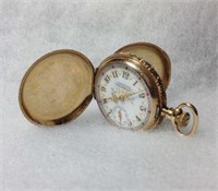 American Waltham 14kt Gold Pocket Watch