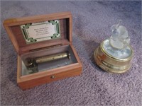 small music boxes & clock