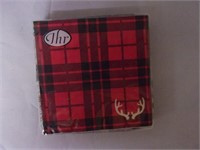 THR Flannel with Antlers Napkins