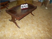 Mahogany Coffee Table W/Paw Feet