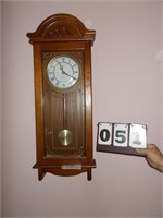 Linden Westminster Chime Wall Clock