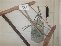 Buck Saw, 2 Hanging Scales