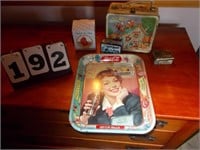 Coke Tray, Mickey Mouse Lunch Box