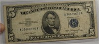 Series 1953 Five Dollar Silver Certificate