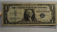 Series 1957 B One Dollar Silver Certificate