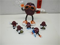 California Raisens Figurines