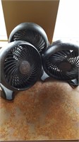 3 small fans