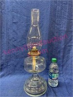 Old oil lamp - 20in tall