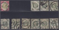 Great Britain Stamps #122, 126, 138 Used CV $1250+