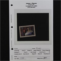 US Stamps Federal Ducks Dealer Pages CV $114