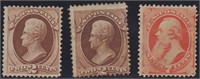 US Stamps #149, 146, 146 Regummed Banknotes