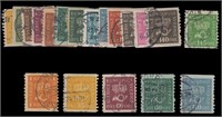 Sweden Stamps #145-163 Used 1920-34 CV $145.25