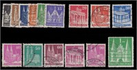 Germany Stamps #634-58 perf 14 Used CV $173