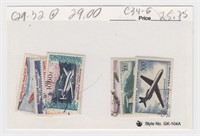 France Stamps Used Airmails CV $229