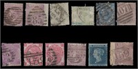 Great Britain Stamps Used Classics CV $2500+