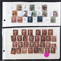 Great Britain Stamps Used Classics CV $1100+
