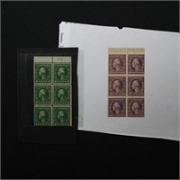 US Stamps Mint Booklets Wash-Franks CV $200+