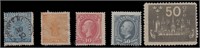Sweden Stamps Mint & Used 5 stamps CV $980