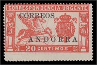 French Andorra Stamps #E1 Mint NH CV $150