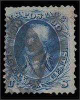 US Stamps #72 Used CV $600