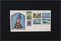 US Stamps Honorable Discharge Cachet FDC