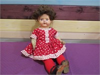 24" ANTIQUE SLEEPING DOLL