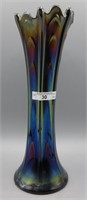 Dugan 10" elec purple Pulled Loop vase