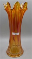 Nwood 13" Thin Rib mid-size vase- DARK Mari