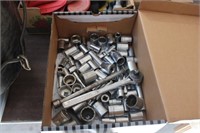 Lg. box of 1/2" sockets