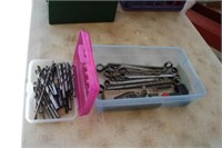 Wrenches, nut cracker & drill bits