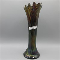 Nwood 11" purple Leaf Columns vase