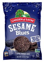 Sesame Blues Corn Tortilla Chips, Pack of 12