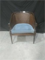 Vintage Ethan Allen Barrel Back Chair