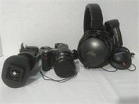 Camera, Mount, & Headphones