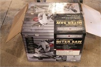 CHICAGO ELECTRIC 10" COMPOUND MITRE SAW - AS NEW