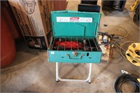 COLEMAN CAMP STOVE & STAND