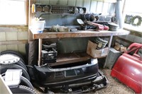 LARGE GROUP OF ASSORTED CAR PARTS, GRILLS, WINDOWS