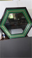 Wooden Glass Display Case(wire needs replaced to