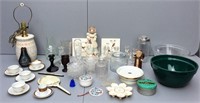 Miscellaneous glass and china