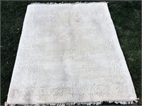 8'-3" X 23' rug, India "Jinjak" stained