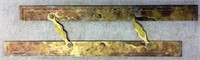 Brass Parallel square, T.S & JD Negus, 18"X4"